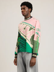 Racing Loose Long Sleeved T Shirt