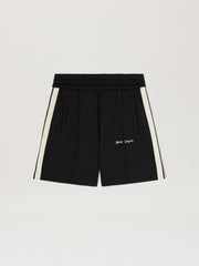 CLASSIC LOGO TRACK SHORTS BLACK OFF WHIT