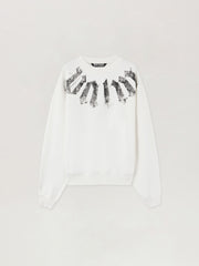 Big Neck Logo Loose Sweatshirt