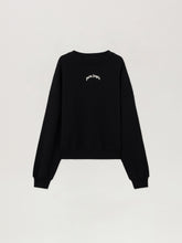 Back Curved Logo Loose Sweatshirt
