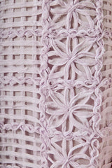 Arie Summer Crocheted Midi Dress - Lilac