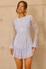 The Only Muse Dress - Steel Blue