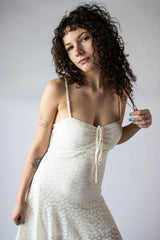 Hanky Hem Lace Cami Dress