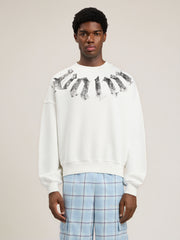 Big Neck Logo Loose Sweatshirt