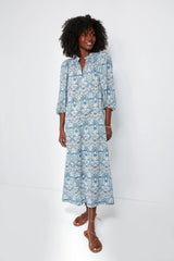 Blue Morris Allotment Maya Dress