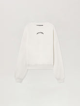 Back Curved Logo Loose Sweatshirt