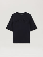 Curved Logo Loose Double T Shirt