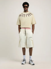 Big Neck Logo Loose T Shirt