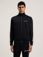 CLASSIC LOGO TRACK JACKET BLACK OFF WH