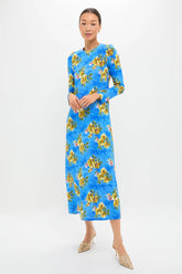Riptide Long Sleeve Swing Dress