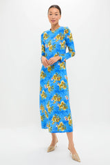 Riptide Long Sleeve Swing Dress
