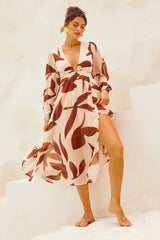 All Time Fave Midi Dress - Wine