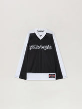 Thai Logo Mesh Loose Long Sleeved T Shirt
