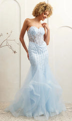 Amelia Couture Long Formal Dress 8002