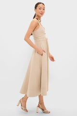 Dune Suede Kendra Maxi Dress