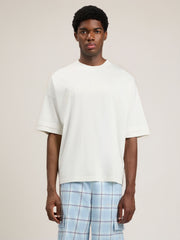 Curved Logo Loose Double T Shirt