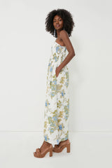 Ivory Escala Floral Anha Maxi Dress