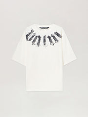 Big Neck Logo Loose T Shirt