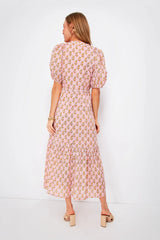 Pink Little Marigolds Lucy Dress