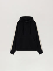 Back Curved Logo Track Hoodie