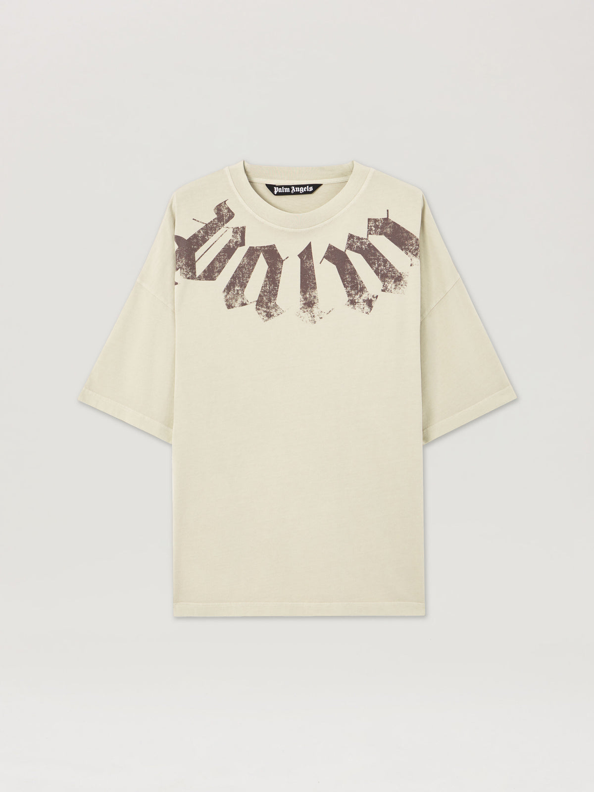 Big Neck Logo Loose T Shirt
