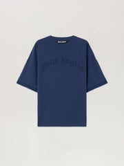 Curved Logo Loose Double T Shirt
