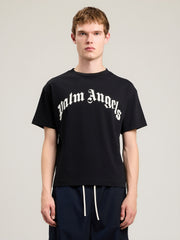 Curved Logo T Shirt