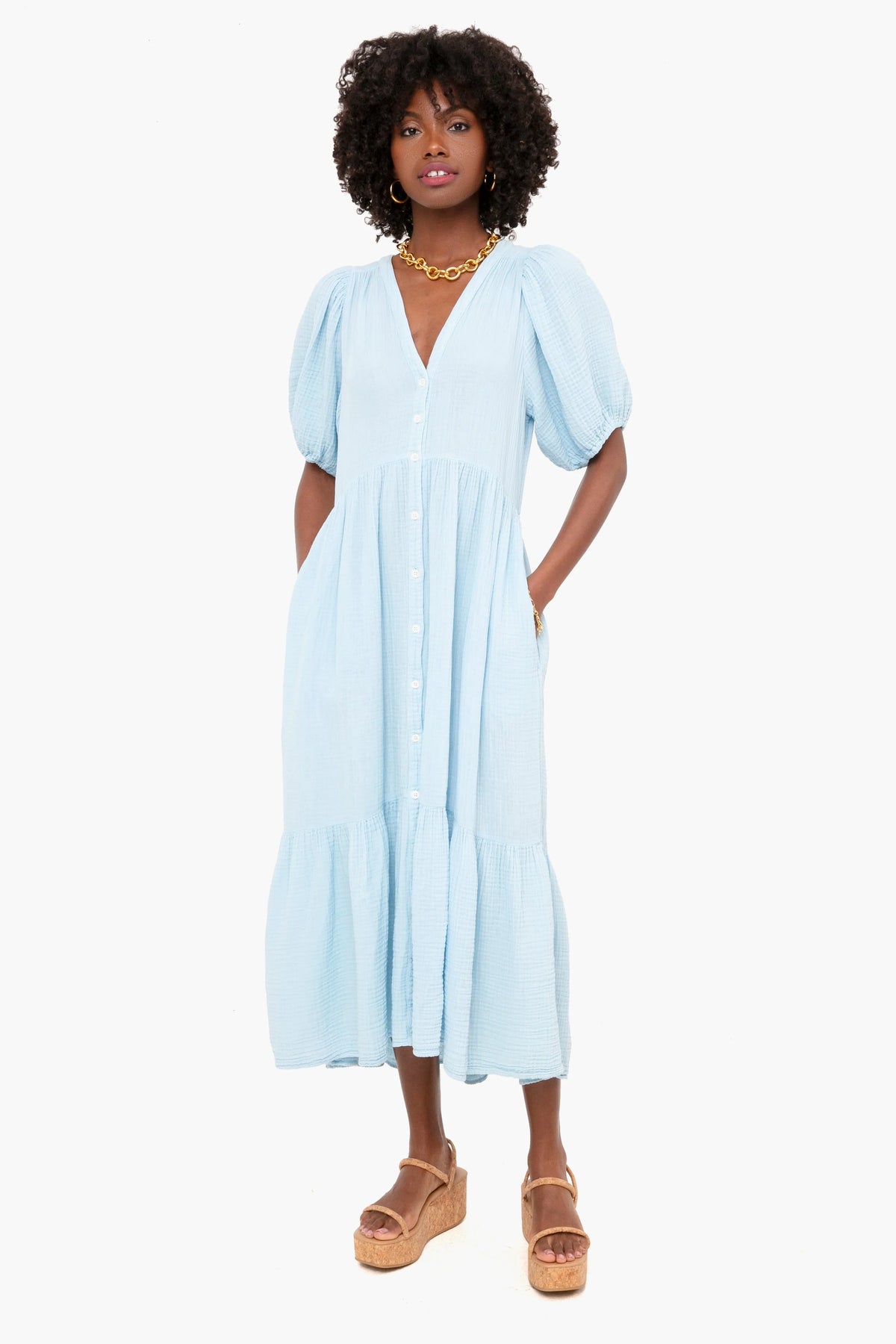 Cyprus Blue Lennox Dress
