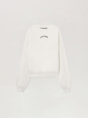 Back Curved Logo Loose Sweatshirt