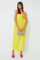 Neon Yellow Rosseta Dress