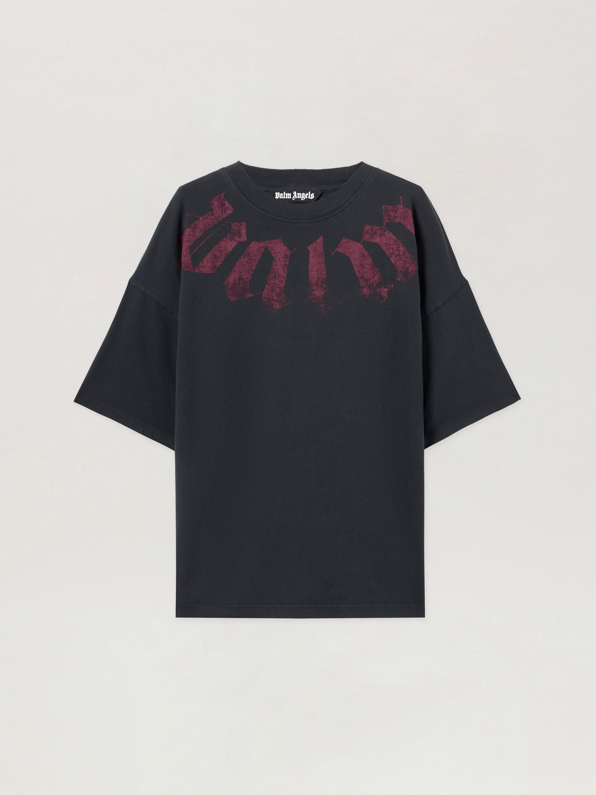 Big Neck Logo Loose T Shirt