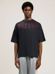 Big Neck Logo Loose T Shirt