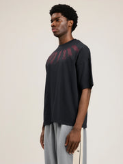 Big Neck Logo Loose T Shirt