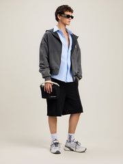 Back Curved Logo Track Shorts