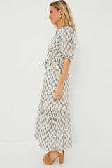 Exclusive Mixed Bouquet Organic Lucy Dress