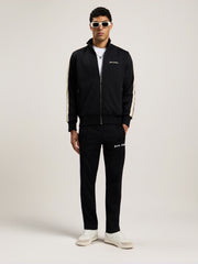 CLASSIC LOGO TRACK JACKET BLACK OFF WH