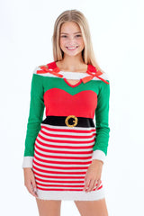 Off Shoulder Elf Dress