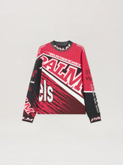 Racing Loose Long Sleeved T Shirt