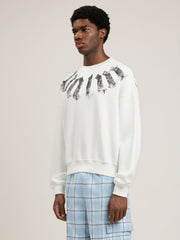 Big Neck Logo Loose Sweatshirt